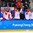 GANGNEUNG, SOUTH KOREA - FEBRUARY 23: Team Olympic Athletes from Russia celebrates after an empty net goal on Team Czech Republic during semifinal round action at the PyeongChang 2018 Olympic Winter Games. (Photo by Matt Zambonin/HHOF-IIHF Images)

